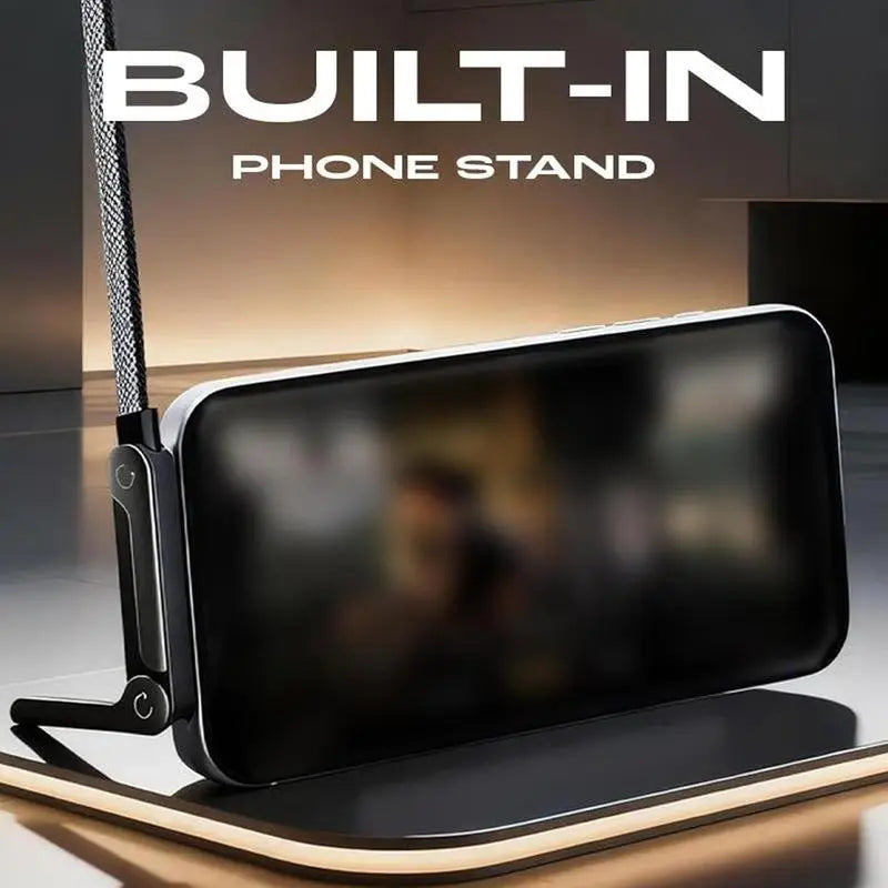 Revolutionary Invisible Holder Charger Cable with Stand - 240W Super Fast Charging & Versatile Phone Stand for Gaming, Office, and Travel - Compatible with Type-C Devices